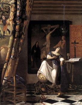 Johannes Vermeer : The Allegory of Faith